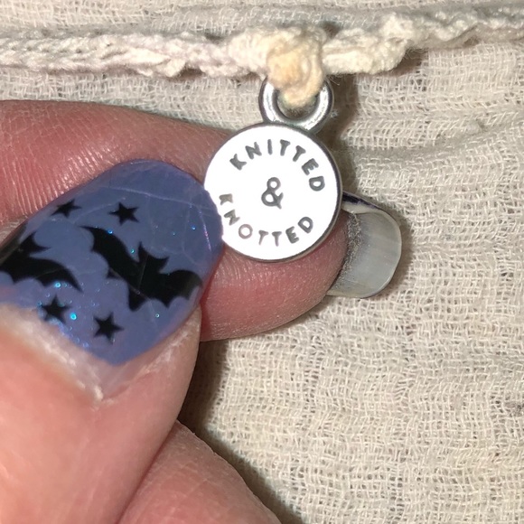 Anthropologie Knitted & Knotted sweater cardigan cashmere wool Size M - Picture 5 of 8